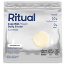 Ritual Vegan Protein Powder with BCAA: 20g Organic Pea Planted-based Protein from Regenerative Farms in USA, Kompletny Acid Acid Profil, Gluten Free, Cukier Free, Wolny od mleka, Vanilla, 1 Lbs