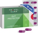 Digestive Health Support for Travelers 124; Stop & Prevent DARRhea, Bloating, Gaz DARNEA 124; Boost Immune System Agregates 124; Probiotics & Essential Vitamin Agregates 124; Fast- Agregating Agregat 124; 10 Vegan Caps