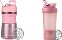 BlenderBottle SportMixer Shaker Butelka i ProStak System do shakes protein i suplement przechowywania