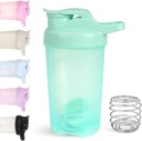 D.Y.A 16oz Shaker Bottle, Leak Proof Sports Shaker for Protein Shakes, pre Workout & Travel, BPA Free, Green, 16oz / 500ml