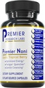 Premier Research Labs Premier Noni - Kapsułki organiczne Noni, Noni Fruit w proszku, Noni Extract Supplement for Gut Health, Energy & Immune Health Support - 60 Kapsułki wegetariańskie