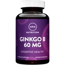 MRM Ginkgo B, 60mg, 60 Kapsułki wegetariańskie