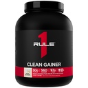 Artykuł 1 Czysty Gainer - Wysokobiałkowy wzór Lean Gain z 560 Kalorii, 30g białka Full- Spectrum, ponad 90g węglowodanów, poniżej 6g tłuszczu (15 Sług, Vanilla Ice Crème)