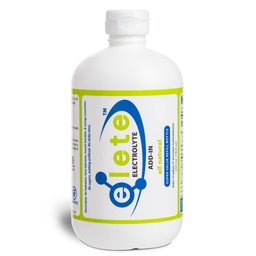 elete Electrolyte Add- in Hydration Drops 124; Sód, Magnez, Potas & Ślad Minerały 124; Unflavored, All Natural Add- in Hydration Drops