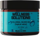 Colloidal Silver Gel - Rozwiązania Wellness - Gel tematyczny - Wegan & Gluten Free - 2 oz.. -L8