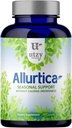 Utzy Naturals Allurtica Between 124; Sinus & Rescue Supplement with Quercetin and Stinging Nettle Between 124; Sezonowe wsparcie dla dorosłych i dzieci Between 124; Non Drowsy Between 124; 40 Kapsułki
