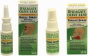 Produkty Seagate, Liść oliwkowy Nasal i Raspberry Spearmint Gardło Spray Combo Pack (2Pack), Produkty