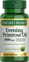 Nature 's Bounty Primrose Oil 1000mg, Promotes Women' s Health, Herbal Supplement, Gluten Free, 60 Szybkie wydanie Softgels