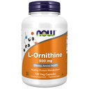 Teraz suplementy żywności, L-Ornityna (Wodorochlorek L-Ornityny) 500 mg, Kwas amino, 120 Kapsułki Veg