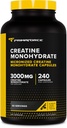 Primaforce Creatine Monohydrate Capsules (3,000mg) 240 Capsules