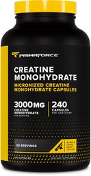 Primaforce Creatine Monohydrate Capsules (3,000mg) 240 Capsules