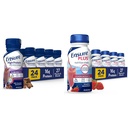 Zapewnić wysoki poziom białka mleka Czekoladowy Wstrząs odżywczy z włóknem, 24 Pack & Plus Strawberry Nutrition Shake, posiłek Shake zastępujący, 24 Pack