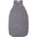 Woolino Toddler Sleeping Sack, 4 Sezon, Merino Wool i bawełny organicznej, Baby Sleep Bag, 2-4 Lata, Star Gray