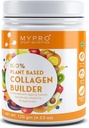 Cutty Sport Nutrition Plant Base Collagen Builder Wzbogacony (Biotin, Silica, Sesbania, Bamboo Shoot) Zaawansowane anty-starzejące się receptury kosmetyczne elastyczność skóry i regeneracja, dla mężczyzn i kobiet, 4.23 oz