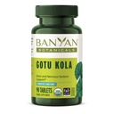 Banyan Botanicals Gotu Kola (Centella Asiatica) - Organic Adaptogen & Nootropic Brain Supplement for Healthy Memory & Concentration * - 90 Tablets - Fairly Traded Sustainable Sourced Vegan