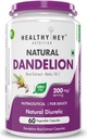 Sheltr Dandelion Root Extract - Naturalny - 10: 1 Stosunek - Naturalny Diuretic & Support Trawienie, 60 Kapsułki warzyw