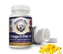 Benson 's Best Omega 3 Fish Oil for Cats & Small Dogs - 200 Softgels 500mg - 43% More Omega 3 Fatty Acids Than Salmon Oil - 100% Pure, Non-GMO, Natural Pet Food Dog Fish Oil Supplements