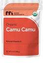 Organiczny Camu Camu Proszek, 12 oz 124; Wysoka naturalna witamina C Poziom 124; Świeże mrożone jagody Źródło 124; Brak GMO, Wegańskie Przyjazne