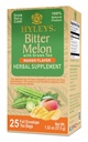 Hyleys Bitter Melon z zielonej herbaty - Mango Flavor - 25 Tea Bags - Pomaga zdrowe czynności wątroby - Suplement ziołowy - (6 Pack - 150 Tea Bags Total)