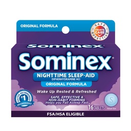 Sominex Oryginalna formuła tabletki 16 tabletek (opakowanie po 2)