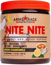 Ramiona Wyścig Nutrition NITE NITE Odzysk i wsparcie snu 7.4 oz (20 Służenia) (Rumianek cytrynowy)