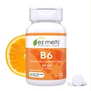 EZ Rozpuszczalna witamina B6 50 mg, bez cukru, 1-Miesiąc Dostawy - 1 Pakiet