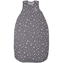 Woolino Merino Wool i Organic Cotton Ultimate Sleep Sack - 4 Sezon - Dwukierunkowy Zipper Regulowany śpiwór - Uniwersalny rozmiar Sleep Sack for Baby (2- 24 Miesiące) - Star Gray