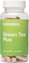 Green Tea Extract Kapsułki z EGCG i Green Coffee Bean Extract - Organiczny suplement ziołowy z wsparcia trawienia dla kobiet i mężczyzn, Wegan, 60 tabletek