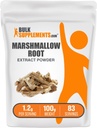 BulkSupplements.com Marshmallow Root Extract Powder - Marshmallow Root Supplement, Herbal Supplement - Gluten Free, 1,2g per Serving, 100g (3.5 oz) (Opakowanie po 1)