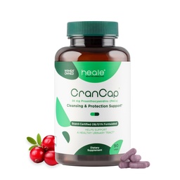 Pigułki żurawinowe - Suplement Żurawinowy Trakt moczowy - 36 mg mocnych opakowań - Nie GMO, Wegan, Gluten Free - by Heale - 90 Kapsułki