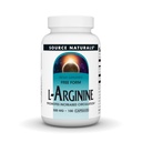 Źródło Naturals Free Form L- Arginina, Promotes Zwiększone krążenie * - 500mg - 100 Kapsułki