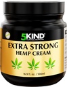5kind Extra Strong Hemp Cream 16.9 fl oz- Maksymalna wytrzymałość - Natural Soothing Relief - Muscle Rub for Lower Back, Joints, Neck, Knees & Shoulders - Maksymalna moc Hemp Cream