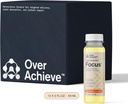 Focus Drink for Concentration- Zawiera Yerba Mate, Ashwagandha i Lions Mane Mushroom z zaawansowaną technologią nanonaukową - 12 Pack Brain Focus Drink, Pomarańczowy Flavor, 2oz