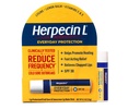 Herpecin L Lip Balm Stick; Cold Sore Sun & Fever Blisters i Chapped Lips Relief Lip Balm z SPF30, Lemon Balm i Lysine, 0.1oz