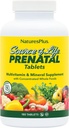 Nature Plus Source of Life Prenatal - 800 µg Fleate, 180 Tabletki wegetariańskie - Wszystkie naturalne witaminy i minerały prenatalne z żelaza i wapnia - Optimal Health & Energy - Gluten- Free - 90 Servings