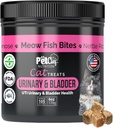 Pet Chef Urinary Cat Treats Low-Calorie UTI Support with Cranberry & Probiotics Holistic Kidney & Bladder Health - Natural Supplements for Cats - Improve Digestion & Stool Quality Organic Ingredients