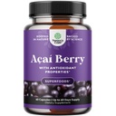 Natury Rzemiosło Acai Berry Antyoksydant Support Weight Supplement for Women and Men - Vitamin Minerals Antioksydant Formuła Wspiera system immunologiczny i Boost Energy Cognitive Health - 60 Służenia
