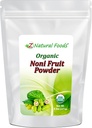 Z Natural Foods Noni Fruit Powder - Organic Raw Non-GMO Gluten- Bez Superfood - Wspiera zdrową trawienie i energię - Pakowane z podstawowych składników odżywczych i przeciwutleniacze - Mix z napojami i Przepisy, 5 lb