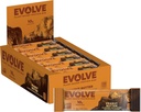 Evoluve Plant Based Protein Bar, Masło orzechowe, Bezmleczne, Bez sztucznych aromatów, Nie-GMO, Opakowania Wary maja, 10 g, 12 Ilość (Opakowanie 1)