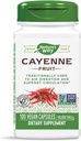 Nature 's Way Cayenne Owoce, 100 Kapsułki wegetariańskie