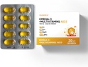 Multivitamin z Omega-3, Multivitamin dla kobiet i mężczyzn, Enteric Coated Fish Oil DHA / EPA z witaminą A, Witamina E i Witamina D3 dla wsparcia funkcji immunologicznych (1 Box _ 30 Softgels)