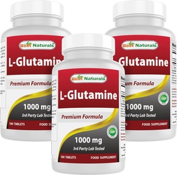 Best Naturals L- Glutamine 1000 mg 180 tabletek (180