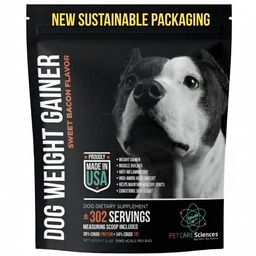 PET Care Science 5 funtów Sługi Wagi psa Gainer - Weight Gain Suplementy dla psów - Psy i psy Muscle Builder - Made in USA