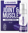 Extra Strength Muscle + Joint Foam - Magnesium | Boswellia | Arnica | Formula - Joint and Muscle Relief – Ease Inflamed Joints and Muscles - All Natural – Joints + Muscle Relief