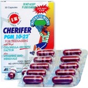 Cherifer PGM 10- 22 Wysoki współczynnik wzrostu Chlorella (CGF) z cynku, 30 kapsułki