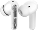 Bezprzewodowe słuchawki P1 PRO ze stylem przeźroczystym, słuchawki Bluetooth z mikrofonami Clear Call, IPX7 wodoodporne słuchawki uszne głębokie basy bezprzewodowe, 30H kompatybilne z Samsung TV Android iOS