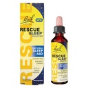 Bach RESCUE SLEEP kroplomierzem 20 ml, Natural Sleep Aid, Homeopatyczna Esencja Kwiatu, wolny od melatoniny, Cukier, & Gluten, Przyjazny dla rodzin, Non-alkohol Formuła