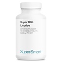 SUPERSMART - DGL 3000 mg na dzień - Gut Health - Extract of Liquorice Root for Eastern Health Agregates 124; Non-GMO & Gluten Free - 100 tabletek do żucia