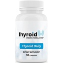 Tyroid Daily - Pierwszy składnik odżywczy całkowicie zaprojektowany dla optymalnego zdrowia tarczycy. Thyroid Daily jest wolny od jodu w / 19 Thyroid Daily Esential Nutricents for Thyroid Support.